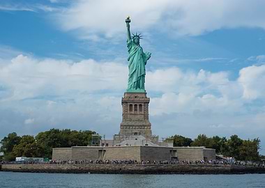 Statue of Liberty on Liberty Island