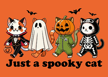 Spooky Cats Halloween Costume Party