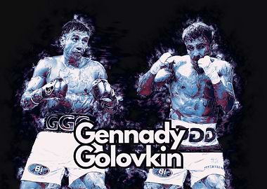 Gennady Golovkin Boxing Art