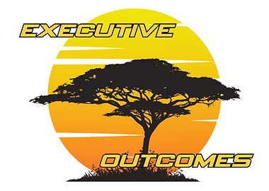 Executive Outcomes Tree Silhouette Logo