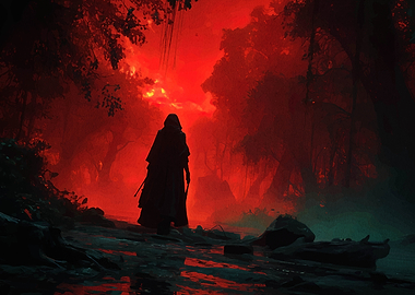 Red Forest Wanderer