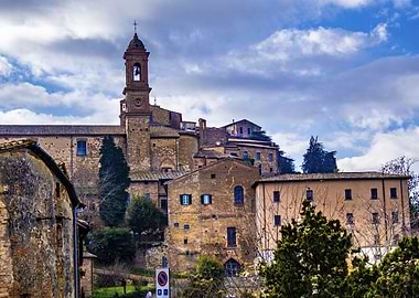 Montepulciano Village Hillside View