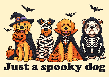 Halloween Dogs in Costume