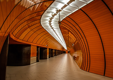 Orange Subway Station