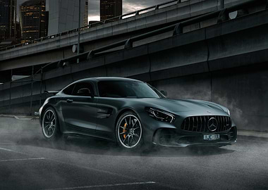 Mercedes-AMG GT R Pro in Urban Setting