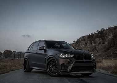 Matte Black BMW X5 SUV