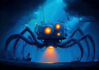 Underwater Robot Encounter
