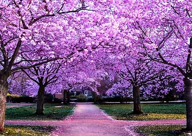 Cherry Blossom Path