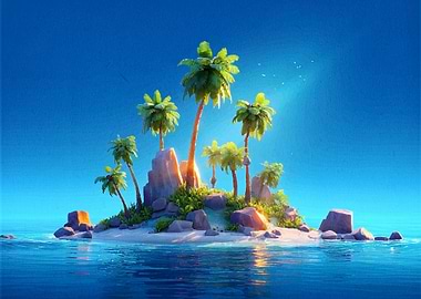 Tropical Island Paradise