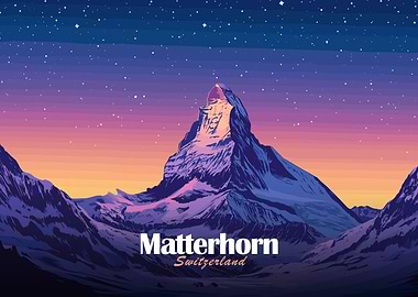 Matterhorn Switzerland Mountain Landscape