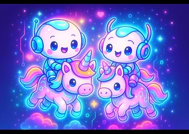 Cyber Unicorn Ride