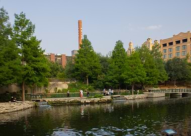 San Antonio Pearl Riverwalk Landscape