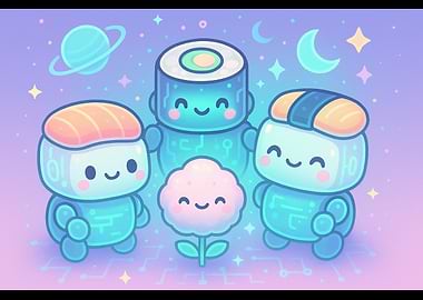 Sushi Bot Trio
