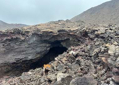 Volcanic Cave Entrance