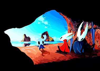 Hollow Knight Beach Scene