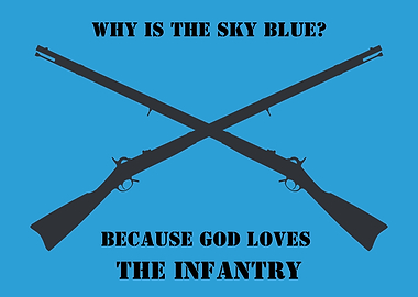 Infantry Love Rifle Silhouette