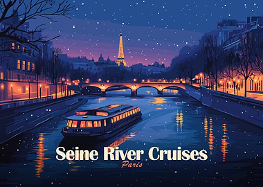 Seine River Cruises Paris Night