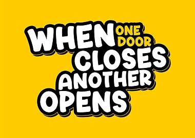 Inspirational Quote: When One Door Closes