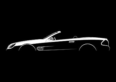 SL Roadster (R230) Silhouette