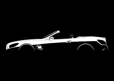 SL Roadster (R231) Silhouette