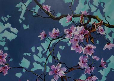 Cherry Blossom Painting