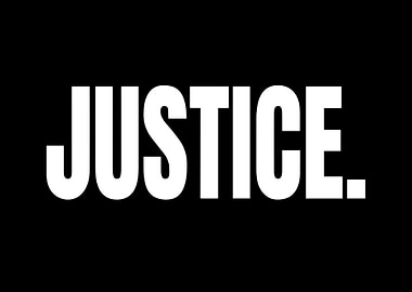 Justice Text Art