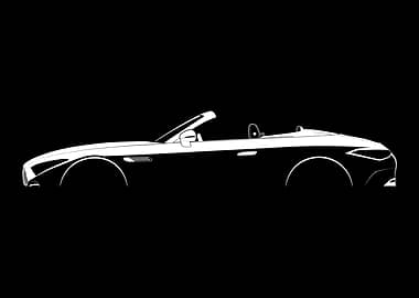 SL Roadster (R232) Silhouette