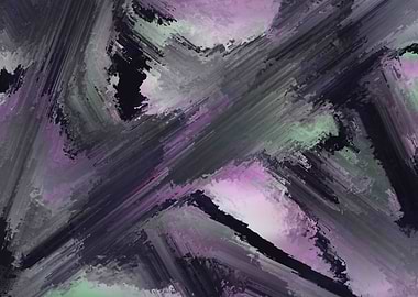 Abstract Brushstroke Painting 12 by Kristalin Davis