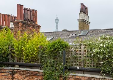 Rooftop Garden with BT Tower View