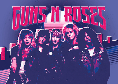 Guns N' Roses Band Poster