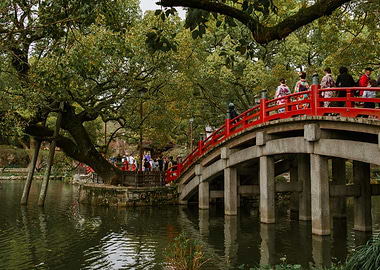 Japanese Tempe Garden Bridge
