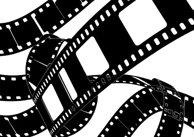 Black and White Film Strip