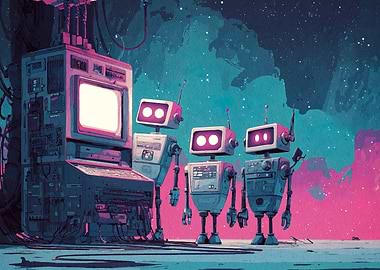 Robots and Computer in Space