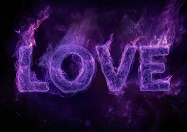 Love in Purple Flames