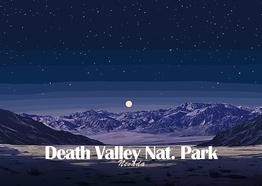 Death Valley National Park at Night