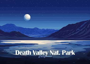 Death Valley National Park at Night