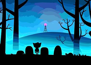 night in the woods