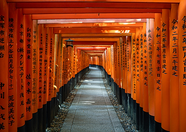 Fushimi Inari-taisha Torii Gates Path