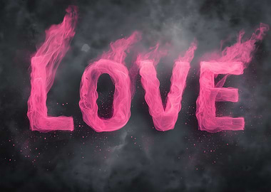 Pink Smoke Love