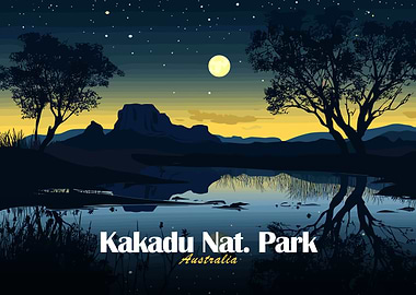 Kakadu National Park Australia Night Scene