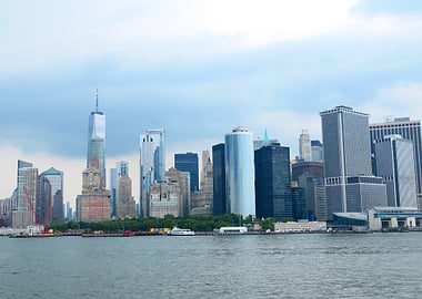 New York City Skyline View