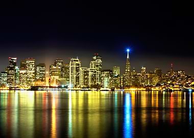 treasure island san francisco night