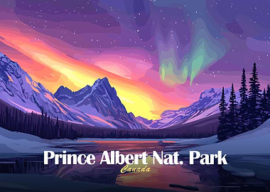 Prince Albert National Park Illustration
