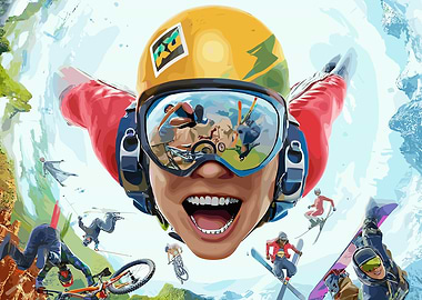 Extreme Sports Enthusiast Illustration