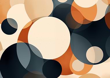 Abstract Circles Pattern