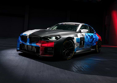 BMW M Motorsport Race Car