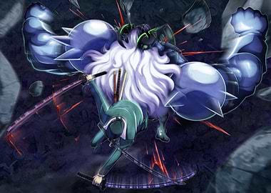 Iconic Painted Zoro vs Pica