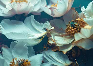 White and Yellow Floral Arrangement