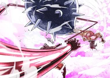 Iconic Painted Luffy vs Katakuri