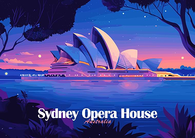 Sydney Opera House at Night